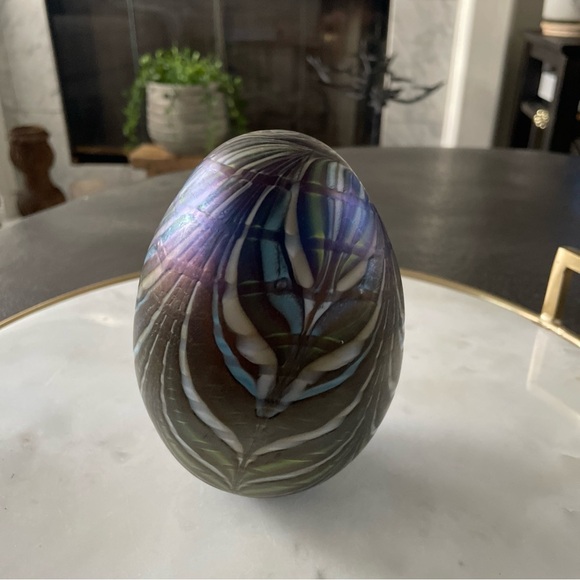 1978 Vandermark Signed Glass paperweights - Picture 4 of 6